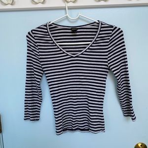 Striped long sleeve shirt